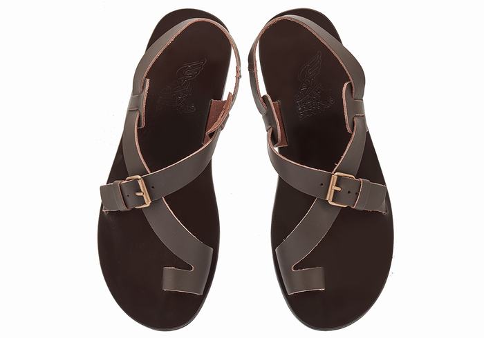 Sandales Toe-Post Ancient Greek Sandals Paris Leather   | QYF-5338308